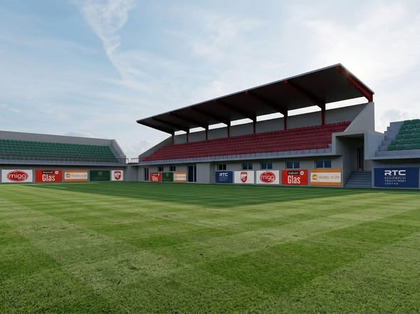 FK Bosna Mionica — projekat rekonstrukcije stadiona